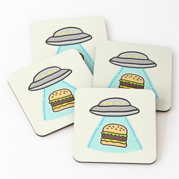 Item preview, Hamburger abduction designed and sold by happysketchy.
