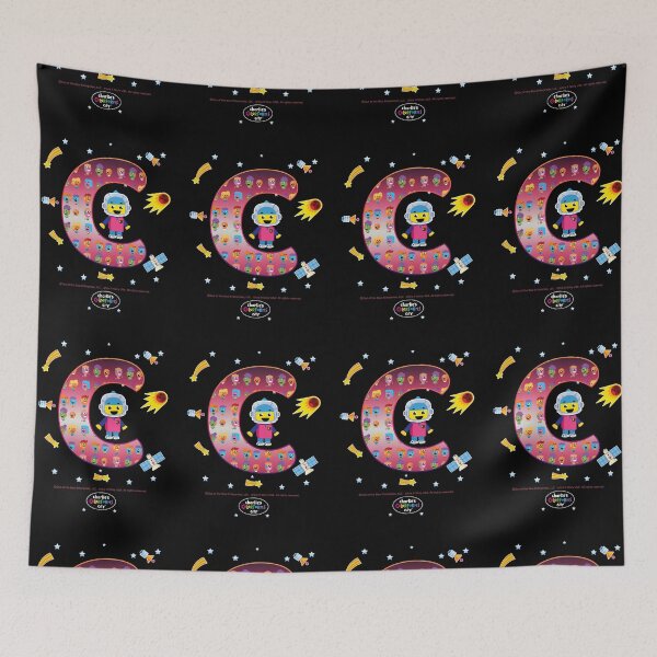 Item preview, Charlie's Colorforms City Monogram Initial C designed and sold by PacificStreams.