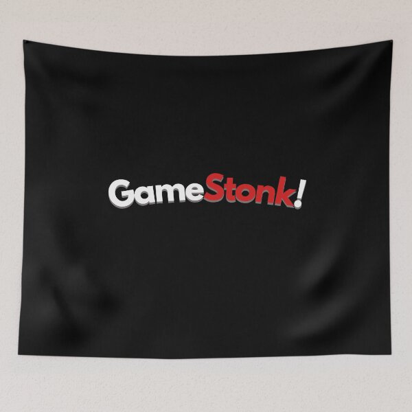 Item preview, Curved Gamestonk: Funny Gamestonk Wallstreetbets meme designed and sold by Zulfiqqar.