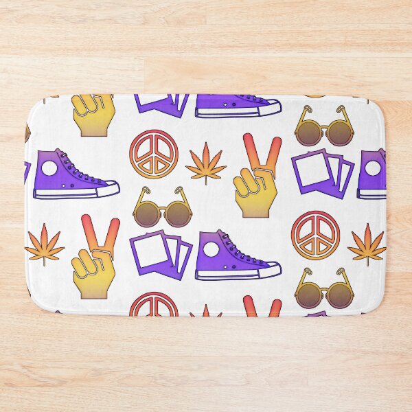 Item preview, Hippie stickers pack vintage 70s designed and sold by Photography-Art.
