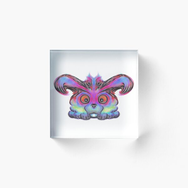 Item preview, Fuzzy Puppy Cute dog design rainbow colours designed and sold by Candi-Designs.