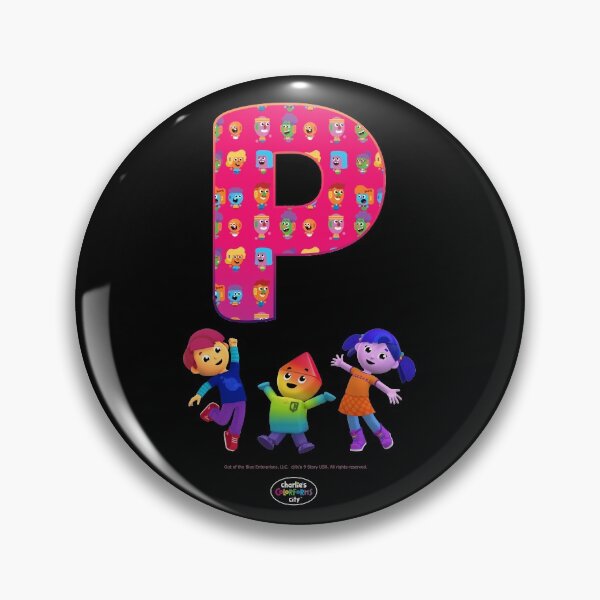 Item preview, Charlie's Colorforms City Monogram Initial P designed and sold by PacificStreams.