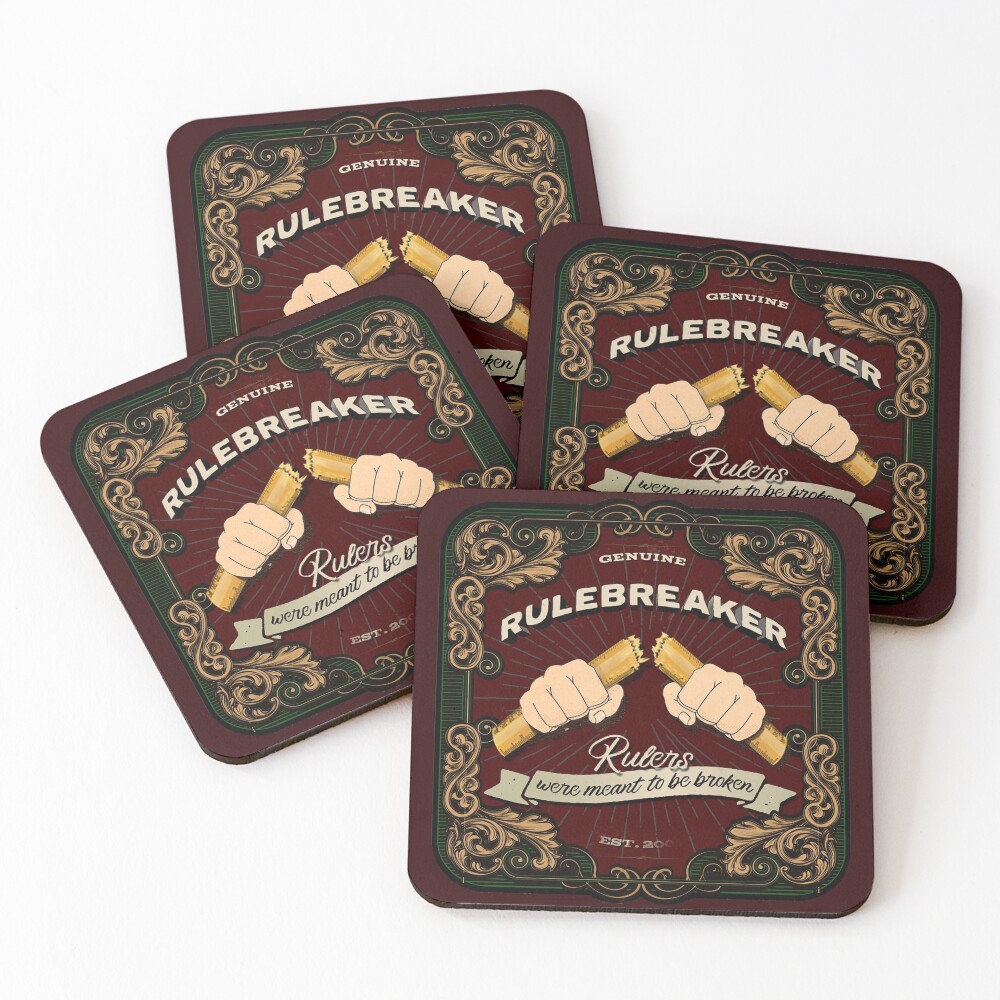 Item preview, Coasters (Set of 4) designed and sold by DuoLineGraphics.