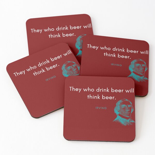 Item preview, Washington Irving Quote designed and sold by DarioNelaj.