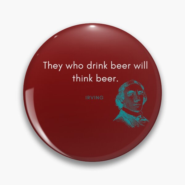 Item preview, Washington Irving Quote designed and sold by DarioNelaj.