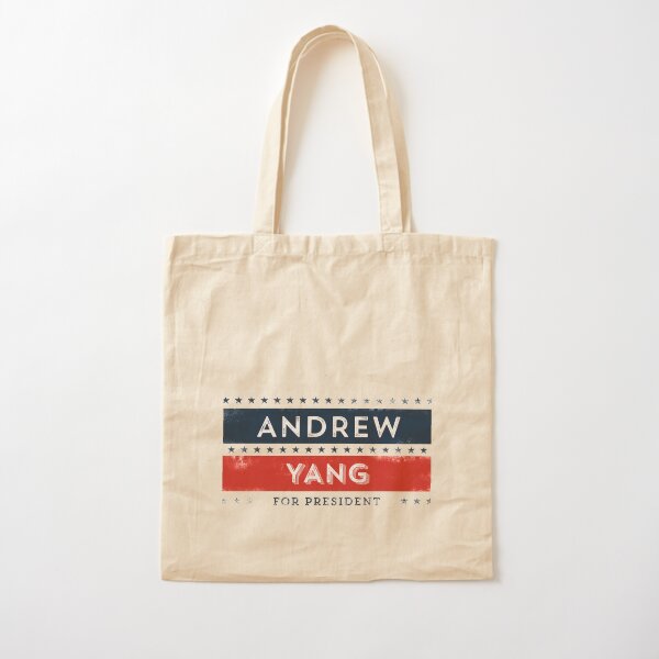 Andrew Yang for President Cotton Tote Bag
