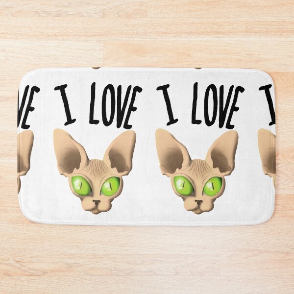 Item preview, I Love Sphynx designed and sold by Sluzinha.