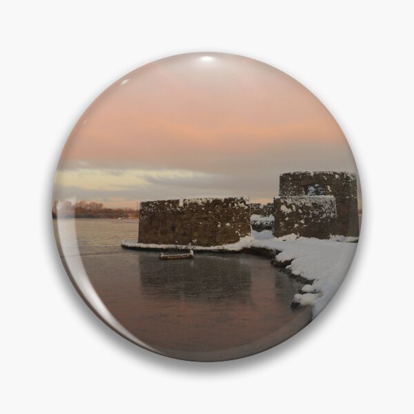 Item preview, Snowy Sunrise At The Chasewater Country Park designed and sold by rawshutterbug.