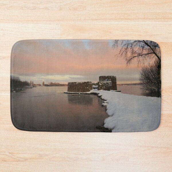 Item preview, Snowy Sunrise At The Chasewater Country Park designed and sold by rawshutterbug.