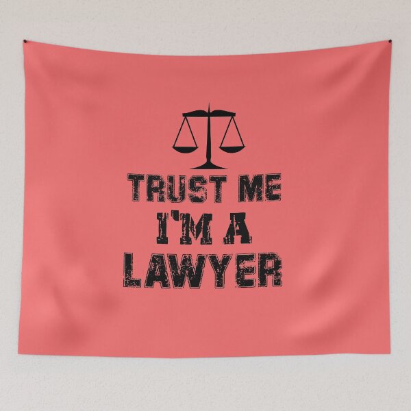 Item preview, Trust Me I'm A Lawyer T-shirt Funny Attorney Law School Tee designed and sold by unique things.
