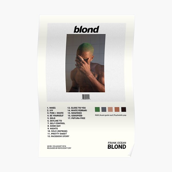 blonde frank ocean album only song