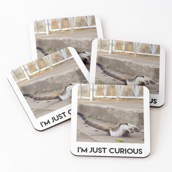 Item preview, Curious Cats  designed and sold by MandalaAndMore.