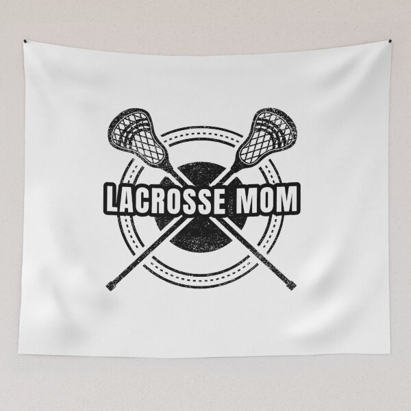 Item preview, Lacrosse Mom (Black) designed and sold by Vaishnavi Deo.