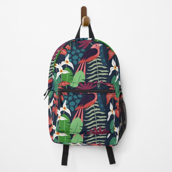 Item preview, Spring. Colorful pattern with leaves, flowers and birds designed and sold by bernd49.