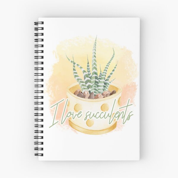 Item preview, cactus  water colour is " I love succulents  " designed and sold by minji-Studio.