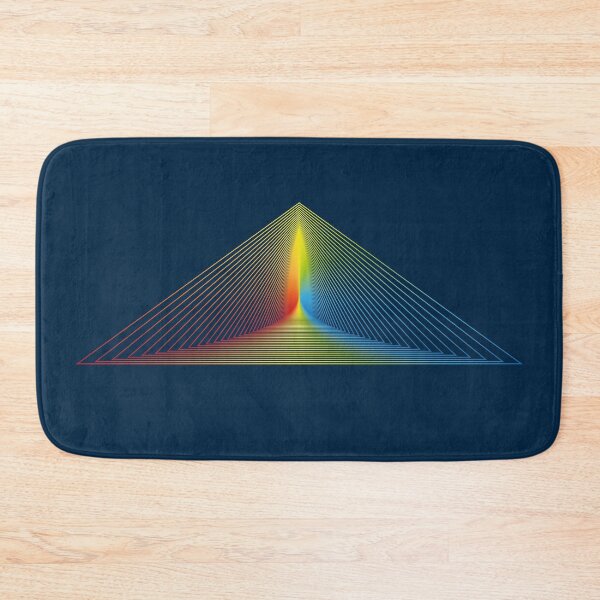 Item preview, Colorful triangle shape with stairs shape to infinity designed and sold by digoarpi.