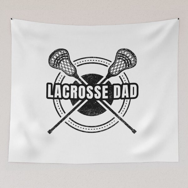 Item preview, Lacrosse Dad (Black) designed and sold by Vaishnavi Deo.
