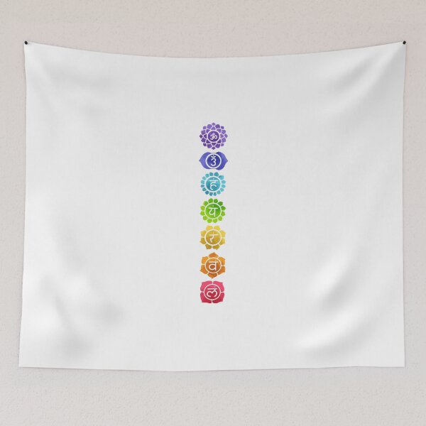 Item preview, Chakras - The 7 Centers of Force in Sanskrit designed and sold by lettersbysid.
