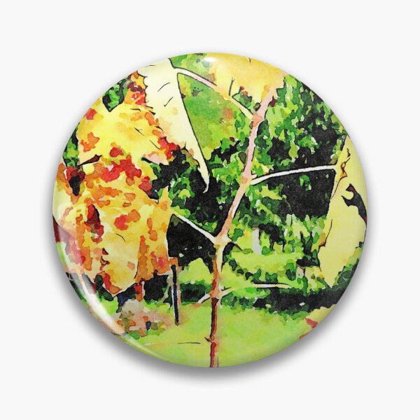 Item preview, Hortus Conclusus: branch with red and yellow leaves designed and sold by Giuseppe Cocco.