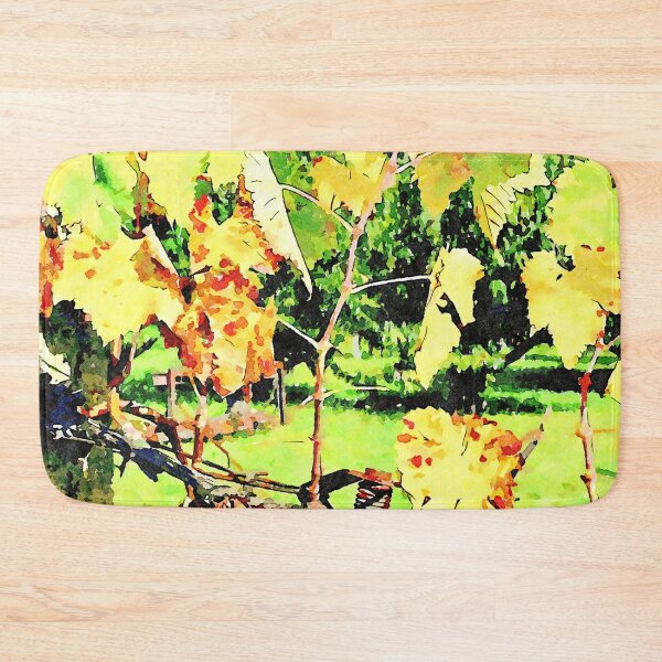 Item preview, Hortus Conclusus: branch with red and yellow leaves designed and sold by Giuseppe Cocco.