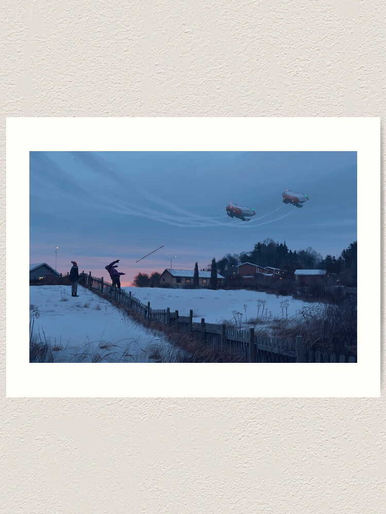 Alternate view of Flodhästen och Datamongot Art Print