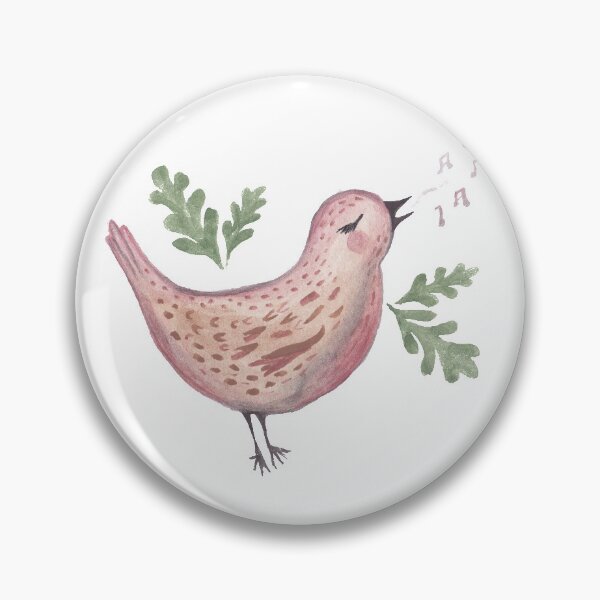 Item preview, Singing Bird,Our Sweet Forest Friend designed and sold by RoseGoldRabbit.