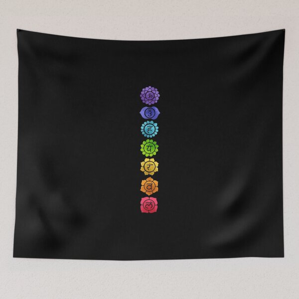 Item preview, The Seven Chakras - The 7 Centers of Force in Sanskrit designed and sold by lettersbysid.