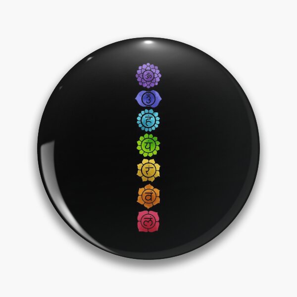 Item preview, The Seven Chakras - The 7 Centers of Force in Sanskrit designed and sold by lettersbysid.
