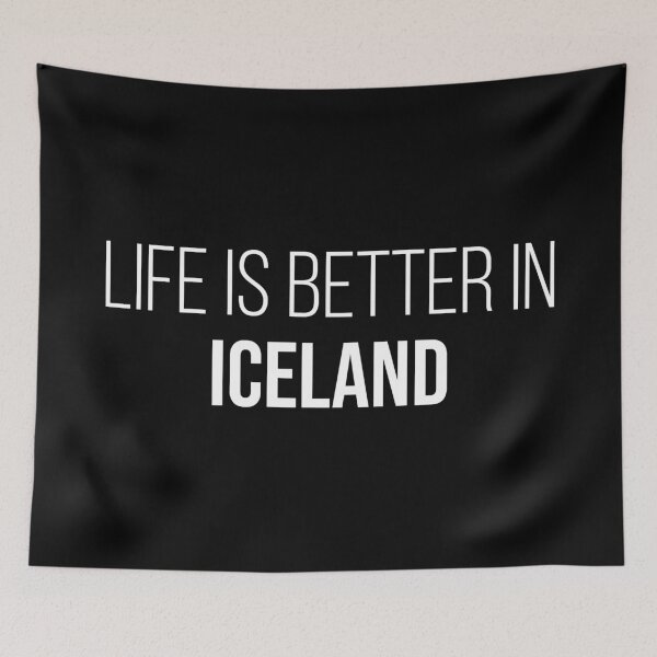 Item preview, Life is better in Iceland designed and sold by XCIV.