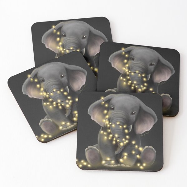 Item preview, Esca Elephant  designed and sold by Bronwyn Gilgallon Art.