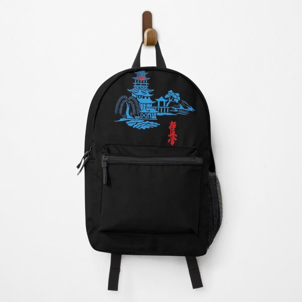 Item preview, Kyokushin Karate Pagoda Dojo Willow Scene - Martial Arts designed and sold by Zanshin-Art.