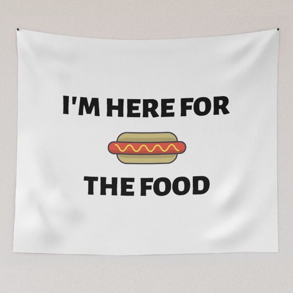 Item preview, I'm Here for The Food  designed and sold by L1 Creations.