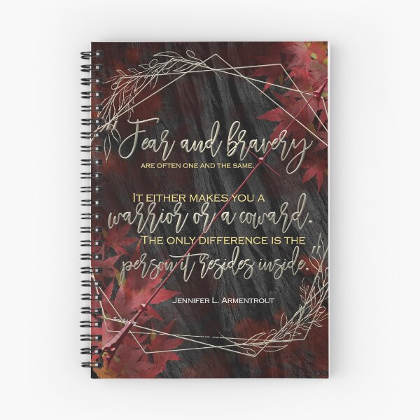 Item preview, Fear and Bravery designed and sold by AvviareArt.