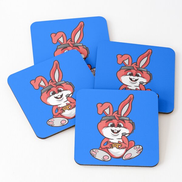 Item preview, Gaming rabbit cartoon gamer life designed and sold by Piztees.