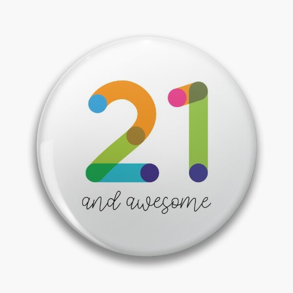 Item preview, 21 and Awesome! designed and sold by VicEllisArt.