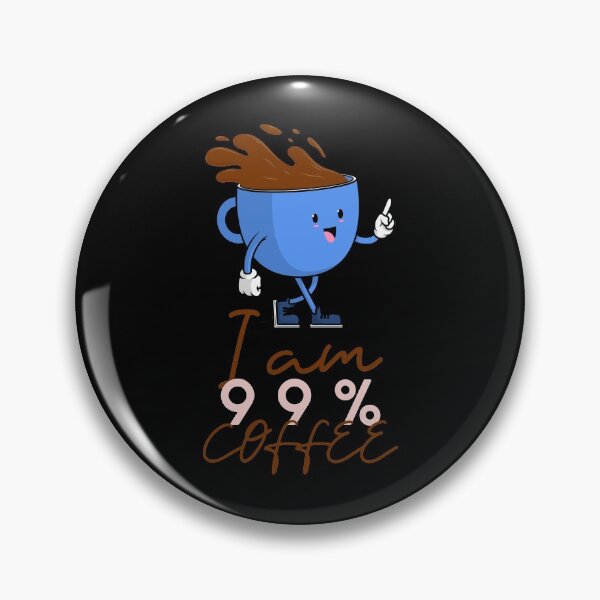 Item preview, I Am 99% Coffee – My Caffeine DNA Demands A Medium Roast Iced Latte designed and sold by The Green Corner.