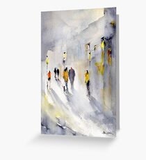 Casting Shadows Greeting Card