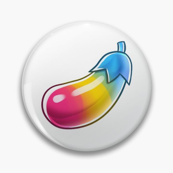 Rude Emoji Aubergine Eggplant 25mm 1" Pin Badge Button Emoticon Funny Novelty Rude Emoji Aubergine Eggplant 25mm 1" Pin Badge Button Emoticon Funny Novelty