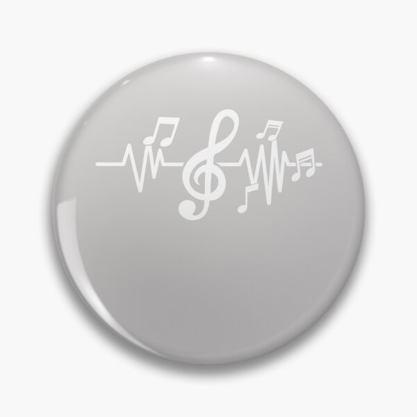 Item preview, Musical Heart with Music Notes Valentines Day Gift designed and sold by GINIART.