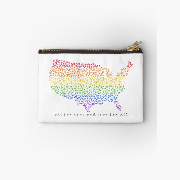 Item preview, USA Heart Map - Pride designed and sold by Coloursbykim.