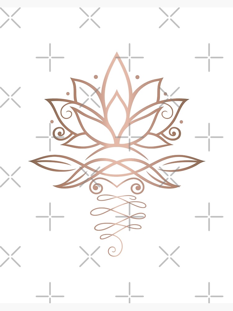 Lotus Line Drawing Notebook by Sacred Mandala Designs