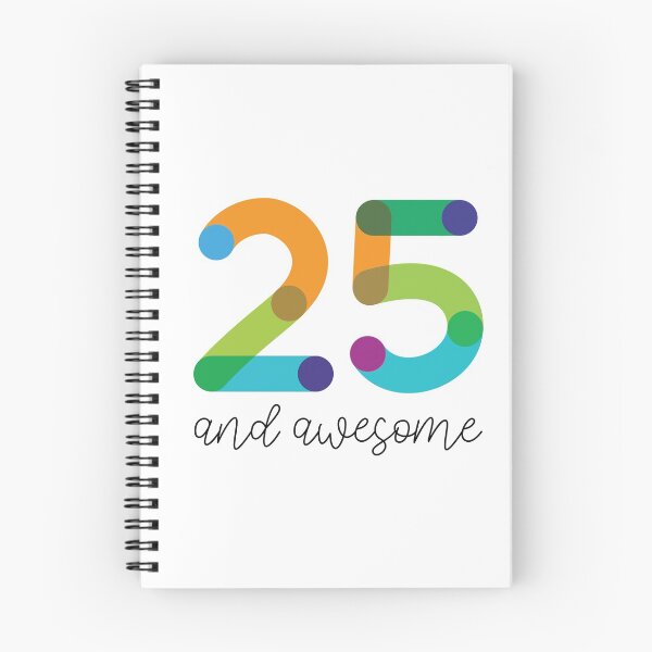Item preview, 25 and Awesome! designed and sold by VicEllisArt.