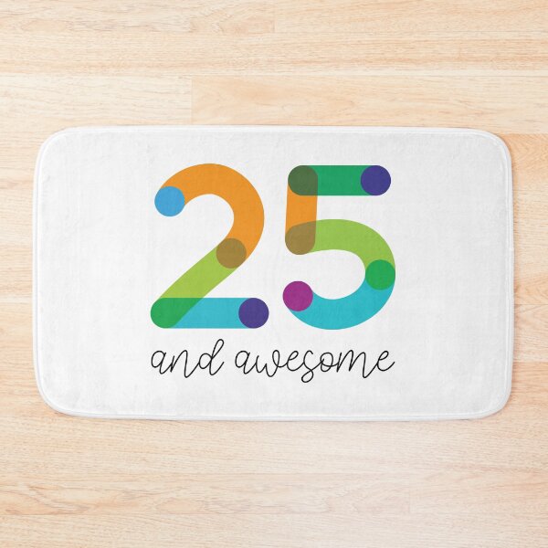 Item preview, 25 and Awesome! designed and sold by VicEllisArt.