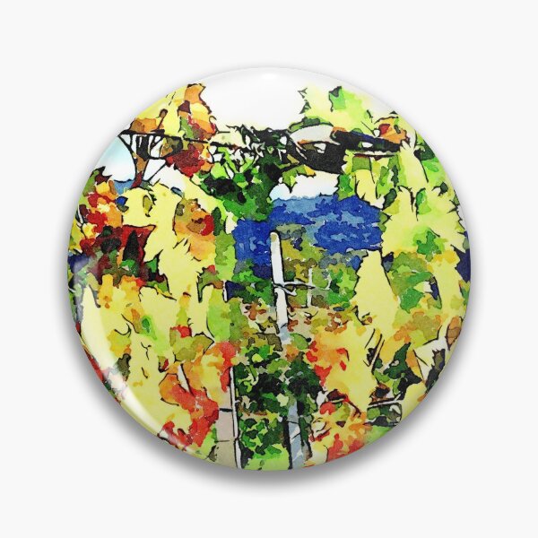 Item preview, Hortus Conclusus: branch with red and yellow leaves designed and sold by Giuseppe Cocco.