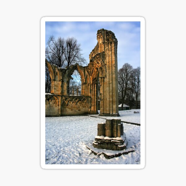 Item preview, Snow at the Abbey designed and sold by leephotoofyork.