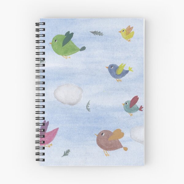 Item preview, Birdies Flying High designed and sold by RoseGoldRabbit.