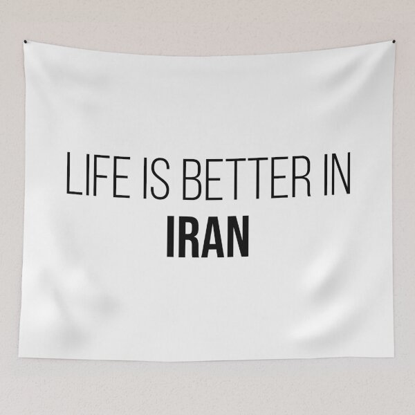 Item preview, Life is better in Iran designed and sold by XCIV.