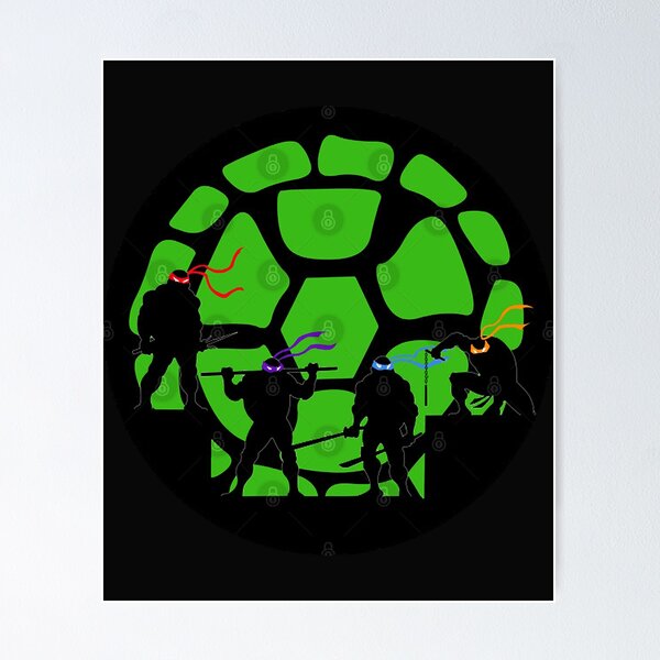 Ninja Turtle Ice Cream Bars Art Board Print for Sale by erinopar