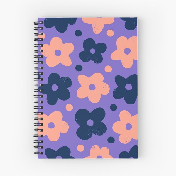 Aperçu de l'œuvre Motif de fleurs violettes créée et vendue par freeque.