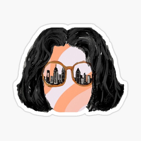 “Fran Lebowitz Aesthetic” Sticker for Sale by Gawop | Redbubble